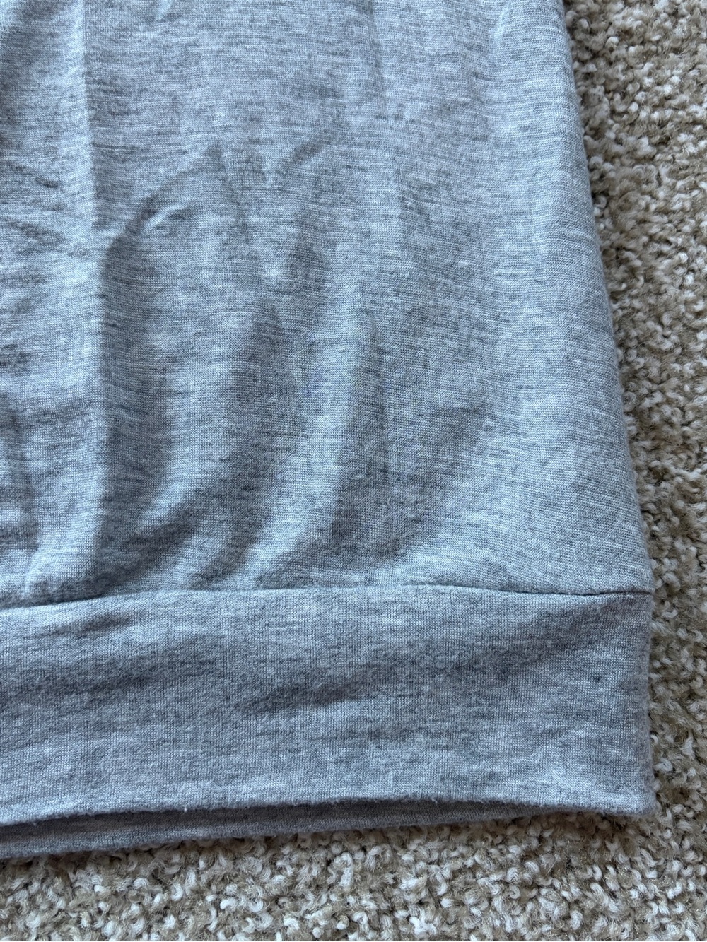 bobeau Gray Cold-Shoulder Ruffle Knit Top - Picture 5 of 10